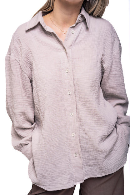 Musselin Bluse Damen Hellersand