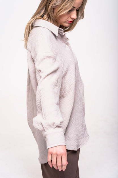 Musselin Bluse Damen Hellersand